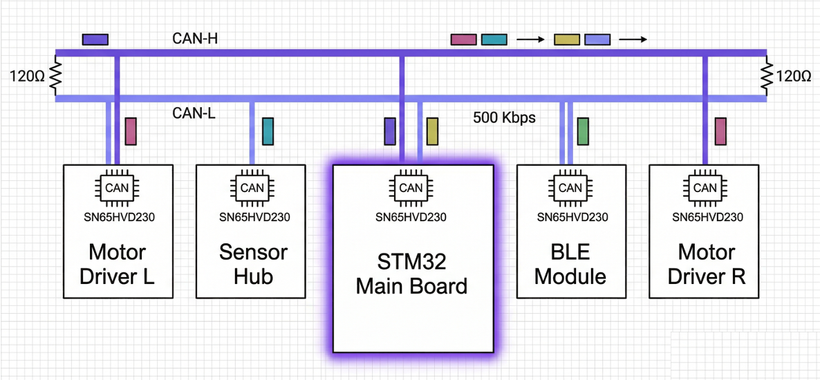 CAN Bus Topology